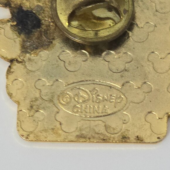 Vintage Disney Pin Mickey Goofy Minnie Personalized "Christopher" Badge - Picture 4 of 7